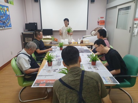 마인드업(원예상담치료) 11회기 진행
