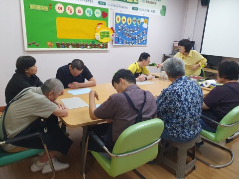 마인드업 시즌 2(원예상담치료) 9회기 진행